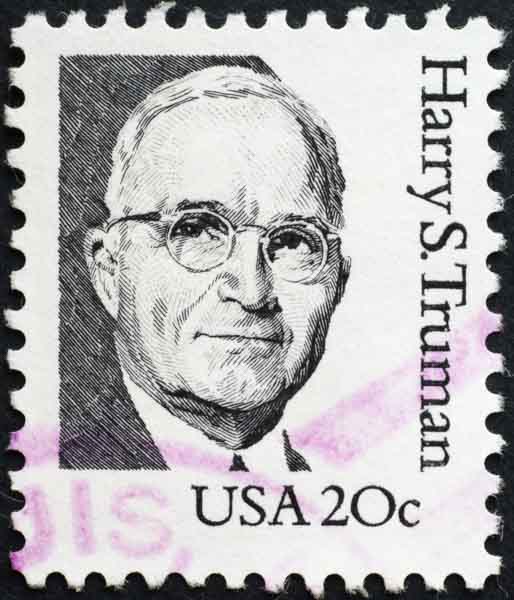 Harry S Truman praesident usa